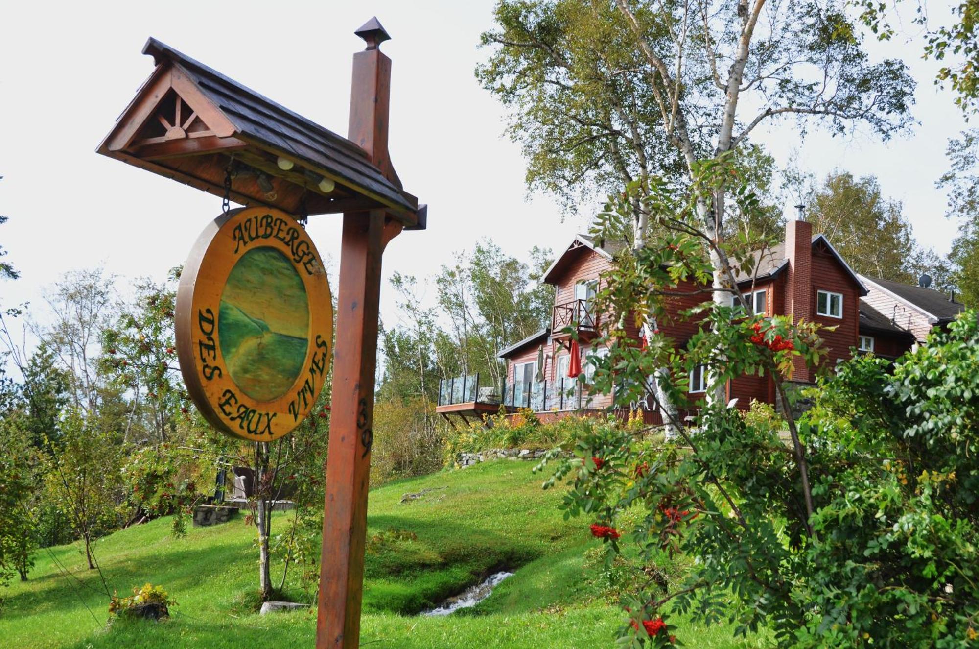 Auberge des Eaux Vives La Malbaie Exterior foto